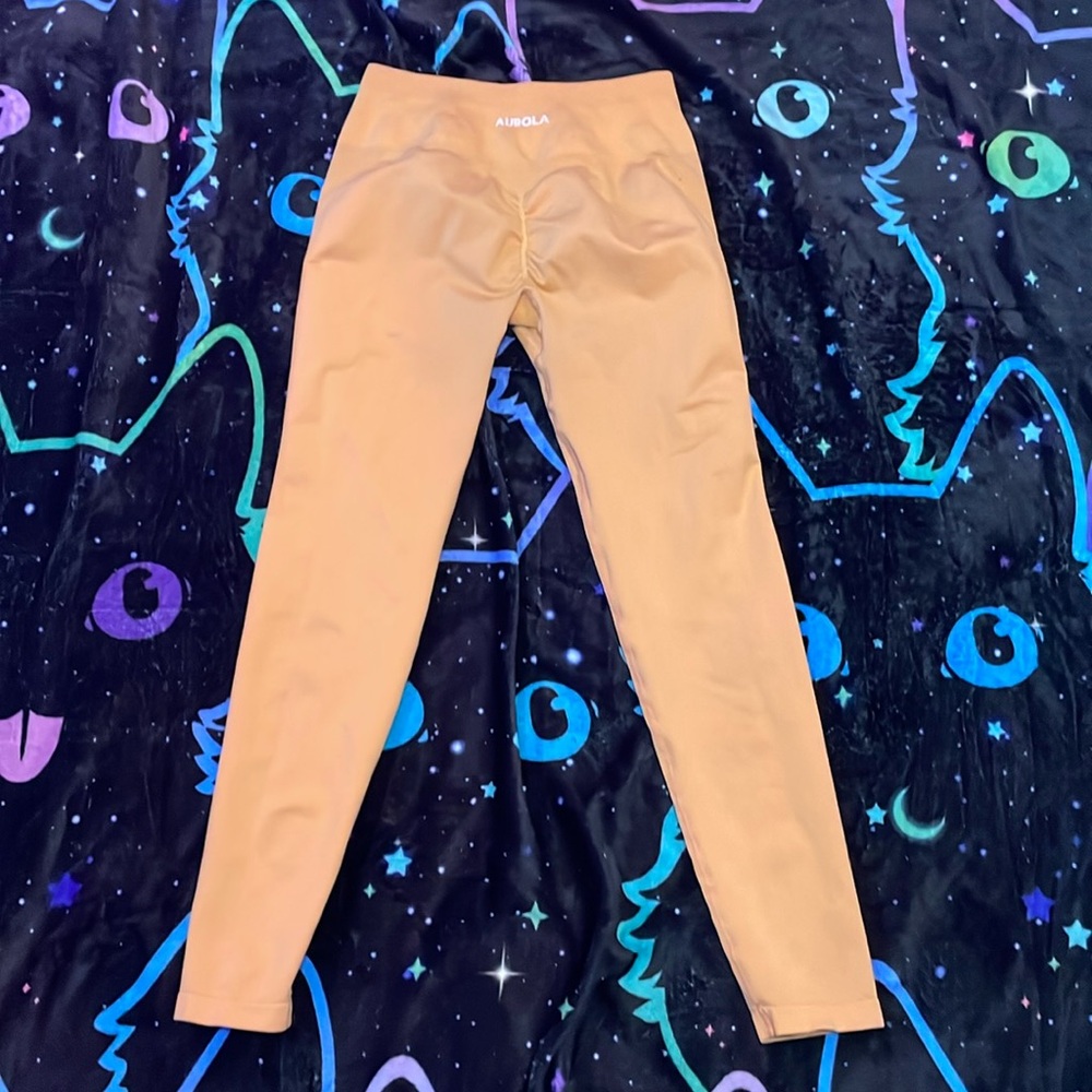 aurora leggings orange/peach size large bundle and save